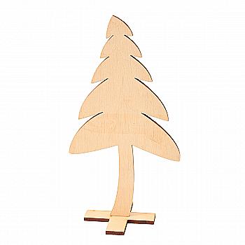 Заготівка дерев’яна Ялинка на підставці h=150-180 мм, в асортименті 201