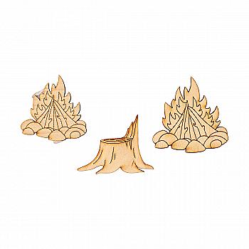 Заготівка дерев’яна, в асортименті, 140(3,5)