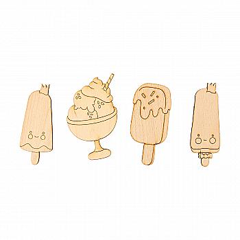 Заготівка дерев’яна, в асортименті, 142(2-6, 14-15)