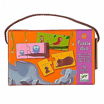 Гра настільна дитяча Мама та малюк DJECO, DJ08157