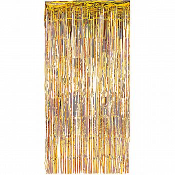 Декор фольг золотистый 1*2 м, 3501-3433