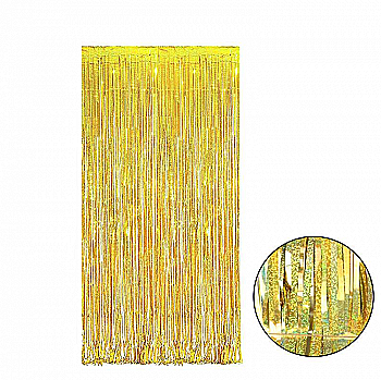 Декор фольг золотистый голография 1*2 м, 3501-3438