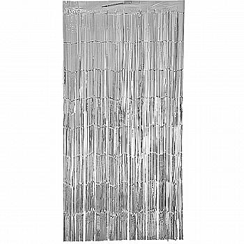 Декор фольг серебристый 1*2 м, 3501-3434