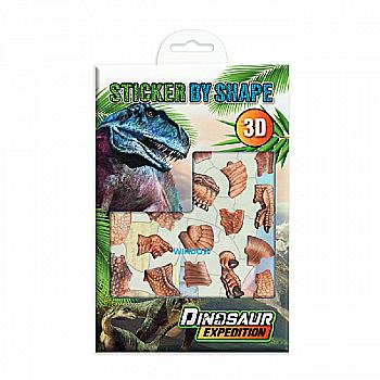 Стикербук по формам "Dino 1" Dinosaur Expedition, 961031
