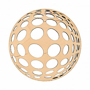 Заготівка дерев’яна Підставка під чашку Бульбашка т5,5. 702847