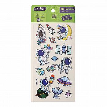 Наклейки 3D Голубой космические мечты 18 см, KIDS Line, ZB.63341