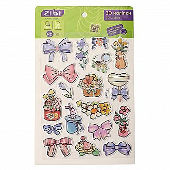 Наклейки 3D Весенний зайчик 19 см, KIDS Line, ZB.63395