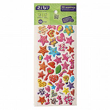Наклейки 3D Звездная любовь 23 см, KIDS Line, ZB.63387