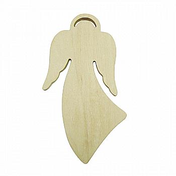 Заготівка дерев’яна декупажна "Янгол", 0312