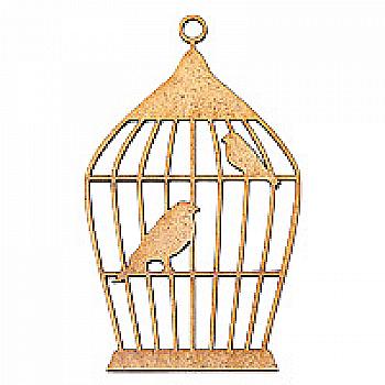 Заготівка дерев’яна Клітка з пташками, Ч53