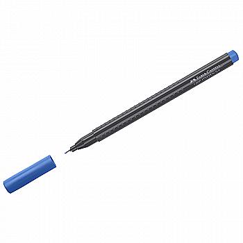 Линер Grip FinePen 0,4 мм синий, 151651 Faber-Castell