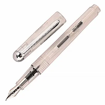 Чернильная перьевая ручка с помпой, прозрачная, 22100T