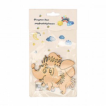 Заготівка дерев’яна "Їжачок в лісі, блістер", 81*98 мм, LK10-018B