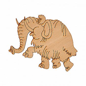 Заготівка дерев’яна "Мамонт", 95*72 мм, LK10-019