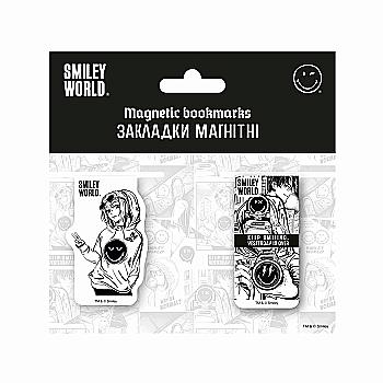 Закладки магнитные Yes "Smiley World" 2 шт., 708872