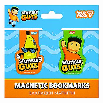 Закладки магнитные Yes "Stumble Guys Heroes" 2 шт., 708747