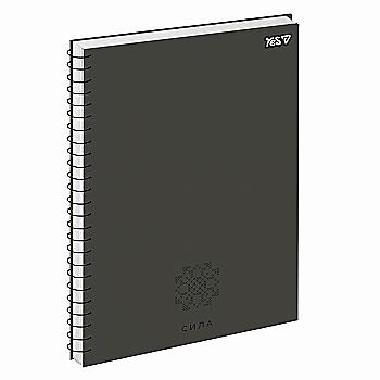 Зошит для записів Yes А4/80 од.спіраль "Сила" ВДЛ, 152455