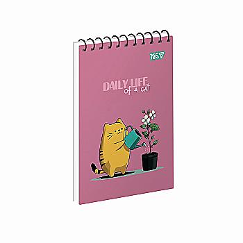 Зошит для записів Yes А6/80 од.спіраль "Cozy Mood" ВДЛ, 152491
