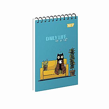Зошит для записів Yes А6/80 од.спіраль "Simple Days" ВДЛ, 152490