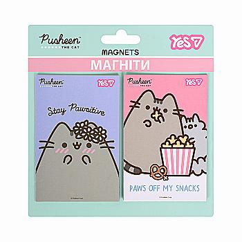 Магніти Yes "Pusheen" 6*9 см, 2 шт., 708557