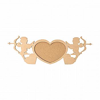 Заготовка Фоторамка "Сердце", 0682