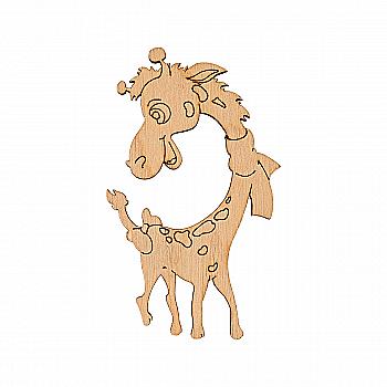 Заготовка из фанеры Раскраска "Жтраф" 7,5*4,6 см, 100414 ArtBober