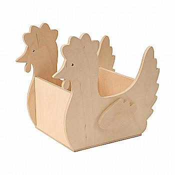 Заготівка дерев’яна Ящик "Курочка", 2260