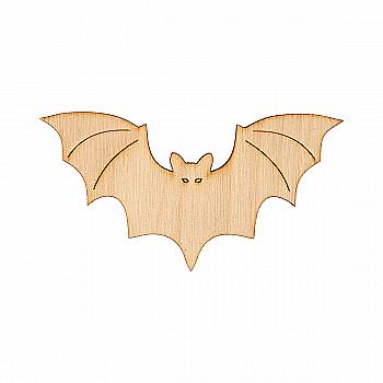 Заготівка з фанери Розмальовка Хелловін "Летюча миша-4" 4,4*8,5 см, 001299 ArtBober