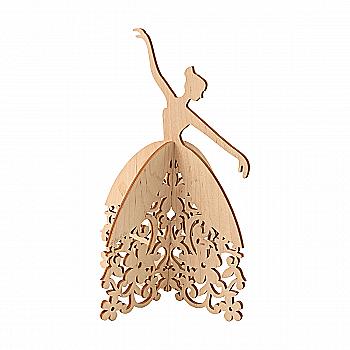 Заготовка деревянная Декор Балерина  275*190*190, 702657