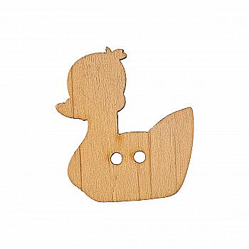 Заготівка дерев’яна Гудзик Качка, 702589