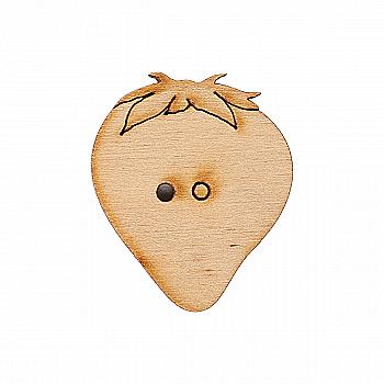 Заготівка дерев’яна Гудзик полуничка, 702620