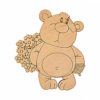 Заготівка-магніт дерев’яна "Сюрприз!", DP013