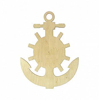 Заготовка Основа для часов "Якорь", 0893