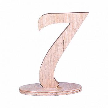 Заготовка Цифра "7" на подставке, 0846