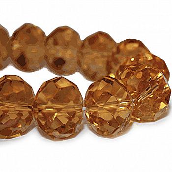 Бусы хрустальные на нитке, 11318/020C Crystal Art