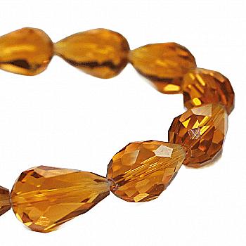 Бусы хрустальные на нитке, 11354/111C Crystal Art