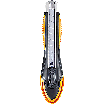 Outlet Ніж канцелярський 18 мм, пластик. корпус, мех. фіксатор леза Ultimate, MP.086610/845738