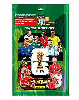 Мегапак Panini "Adrenalyn XL FIFA WC 2026", картки