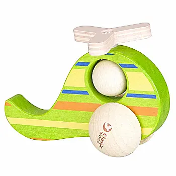 Игрушка деревянная Classic World "Каталка Вертолет", 3067