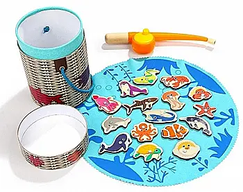 Игра "Рыбалка на магнит в ведерке", ТМ "Top Bright", 120372