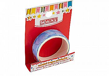 Стікери декоративні "Сині пелюстки" в стрічці на клейкій основі