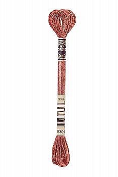 Муліне ДМС E301 металізоване 100% бавовна, 8 м