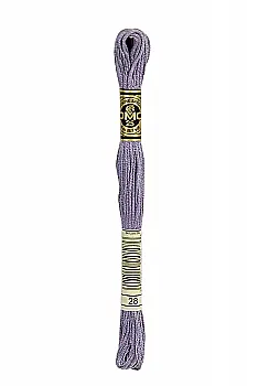 Мулине ДМС 28 100% хлопок, 8 м