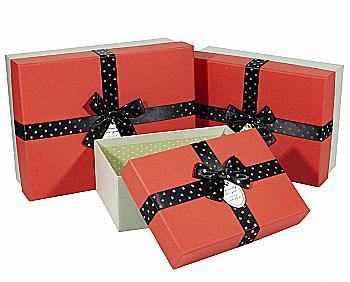 Подарункова коробка прямокутна, вел., в асорт., 9700-29,30