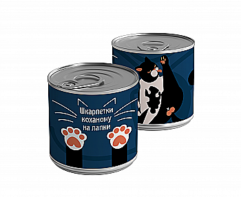 Консерва-шкарпетка "Коханому на лапки" р. 40-44, CNN11068