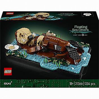 Конструктор Lego Ideas "Пливучі морські видри", 21366
