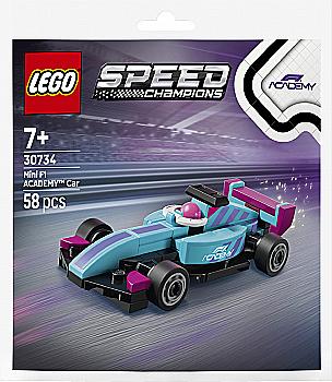 Конструктор Lego Speed Champions "Мініавтомобіль F1 ACADEMY™", 30734