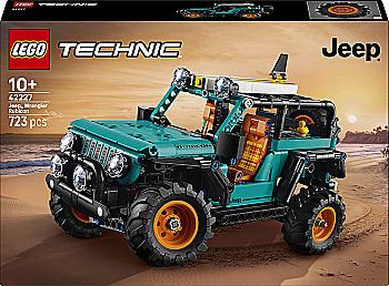Конструктор Lego Technic "Позашляховик Jeep® Wrangler Rubicon", 42227