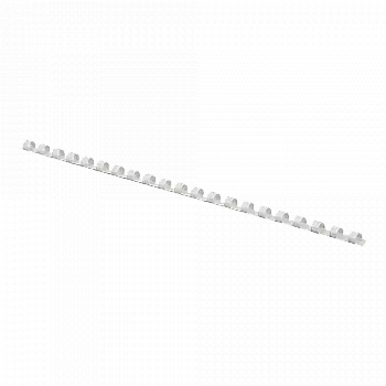 Пружина пластикова d 8 мм ТМ"Buromax" біла 100 шт. BM.0501-12