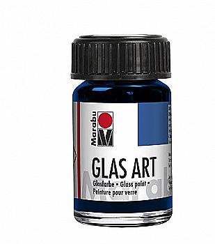 Фарба вітражна Ультрамарин, 15мл, Marabu,Glas Art, 130239455